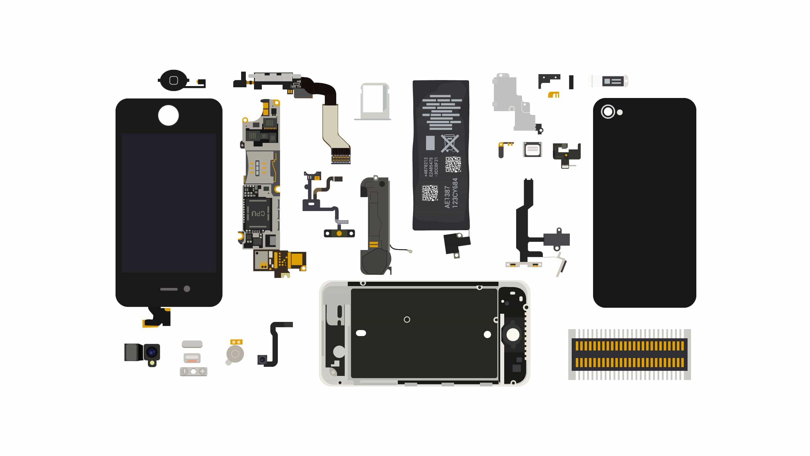 Diagram Of Cell Phone Parts